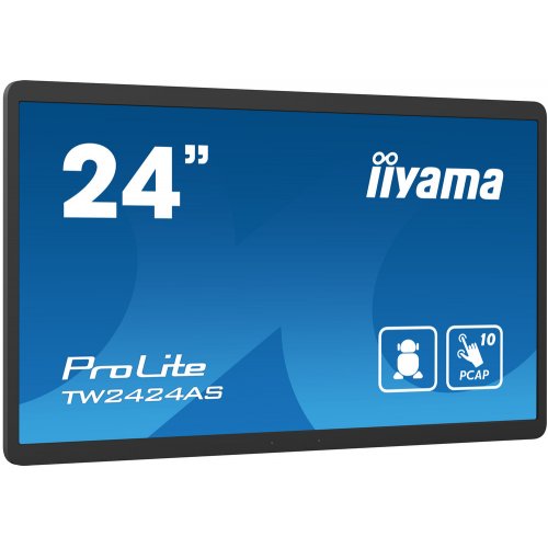 Купить Монитор Iiyama 23.8" ProLite TW2424AS-B1 Black - цена в Харькове, Киеве, Днепре, Одессе
в интернет-магазине Telemart фото