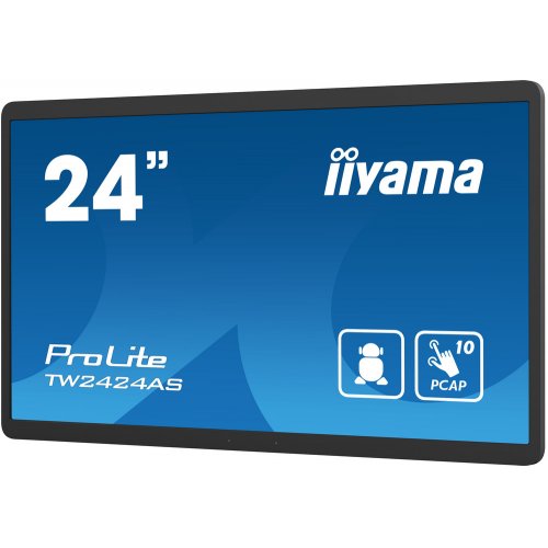 Купить Монитор Iiyama 23.8" ProLite TW2424AS-B1 Black - цена в Харькове, Киеве, Днепре, Одессе
в интернет-магазине Telemart фото