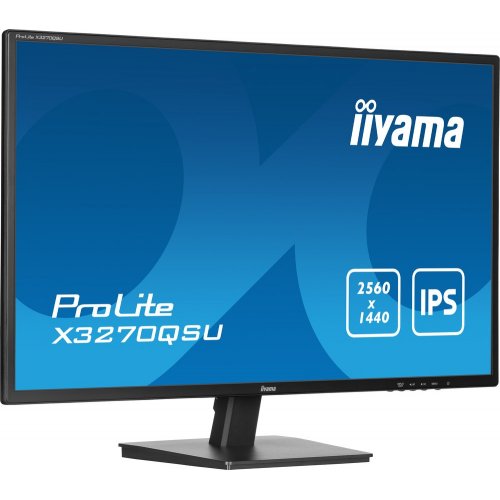 Купить Монитор Iiyama 31.5" ProLite X3270QSU-B1 Black - цена в Харькове, Киеве, Днепре, Одессе
в интернет-магазине Telemart фото