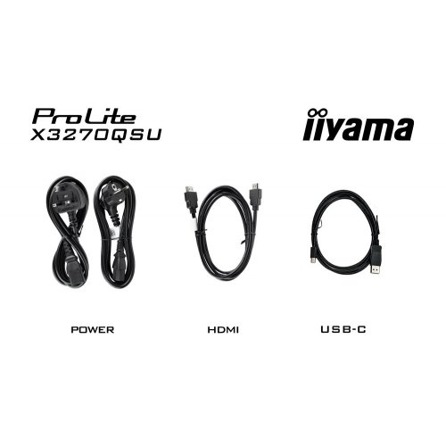 Купить Монитор Iiyama 31.5" ProLite X3270QSU-B1 Black - цена в Харькове, Киеве, Днепре, Одессе
в интернет-магазине Telemart фото