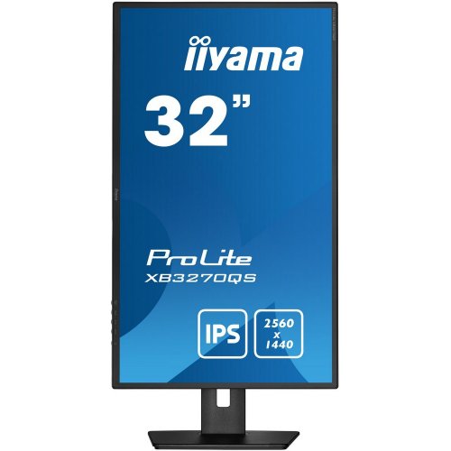 Купить Монитор Iiyama 31.5" ProLite XB3270QS-B5 Black - цена в Харькове, Киеве, Днепре, Одессе
в интернет-магазине Telemart фото