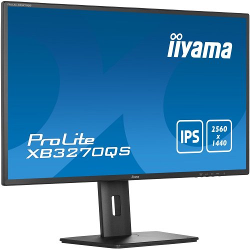 Купить Монитор Iiyama 31.5" ProLite XB3270QS-B5 Black - цена в Харькове, Киеве, Днепре, Одессе
в интернет-магазине Telemart фото