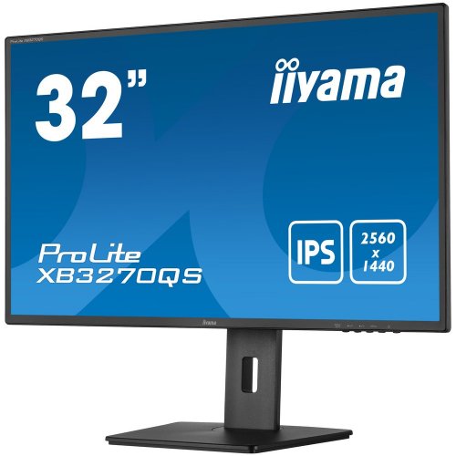 Купить Монитор Iiyama 31.5" ProLite XB3270QS-B5 Black - цена в Харькове, Киеве, Днепре, Одессе
в интернет-магазине Telemart фото