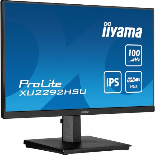 Купить Монитор Iiyama 21.5" ProLite XU2292HSU-B6 Black - цена в Харькове, Киеве, Днепре, Одессе
в интернет-магазине Telemart фото