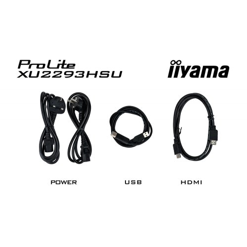 Купить Монитор Iiyama 21.5" ProLite XU2293HSU-B7 Black - цена в Харькове, Киеве, Днепре, Одессе
в интернет-магазине Telemart фото