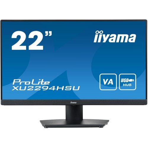 Купить Монитор Iiyama 21.5" ProLite XU2294HSU-B2 Black - цена в Харькове, Киеве, Днепре, Одессе
в интернет-магазине Telemart фото