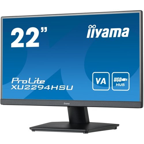 Купить Монитор Iiyama 21.5" ProLite XU2294HSU-B2 Black - цена в Харькове, Киеве, Днепре, Одессе
в интернет-магазине Telemart фото