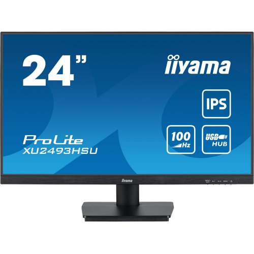 Купить Монитор Iiyama 23.8" ProLite XU2493HSU-B6 Black - цена в Харькове, Киеве, Днепре, Одессе
в интернет-магазине Telemart фото