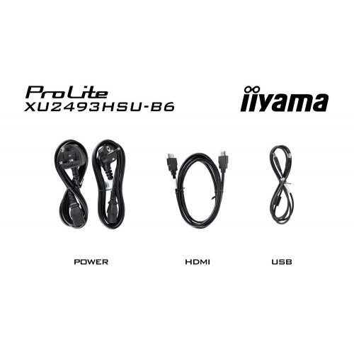 Купить Монитор Iiyama 23.8" ProLite XU2493HSU-B6 Black - цена в Харькове, Киеве, Днепре, Одессе
в интернет-магазине Telemart фото