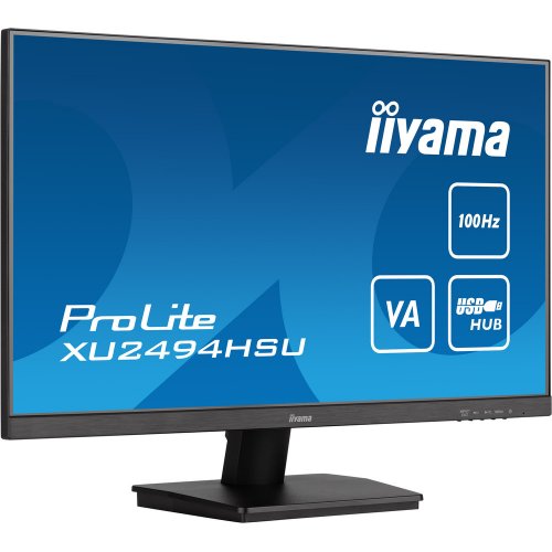 Купить Монитор Iiyama 23.8" ProLite XU2494HSU-B6 Black - цена в Харькове, Киеве, Днепре, Одессе
в интернет-магазине Telemart фото