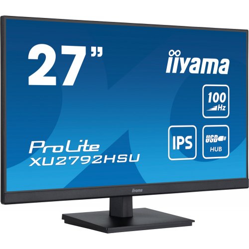 Купить Монитор Iiyama 27" ProLite XU2792HSU-B6 Black - цена в Харькове, Киеве, Днепре, Одессе
в интернет-магазине Telemart фото