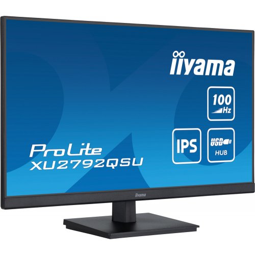 Купить Монитор Iiyama 27" ProLite XU2792QSU-B6 Black - цена в Харькове, Киеве, Днепре, Одессе
в интернет-магазине Telemart фото