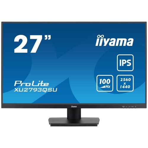 Купити Монітор Iiyama 27" ProLite XU2793QSU-B6 Black - ціна в Києві, Львові, Вінниці, Хмельницькому, Франківську, Україні | інтернет-магазин TELEMART.UA фото