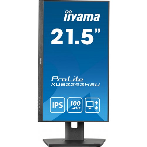 Купить Монитор Iiyama 21.5" ProLite XUB2293HSU-B7 Black - цена в Харькове, Киеве, Днепре, Одессе
в интернет-магазине Telemart фото