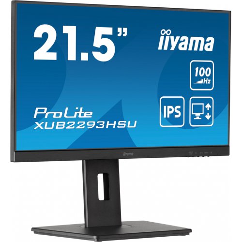 Купить Монитор Iiyama 21.5" ProLite XUB2293HSU-B7 Black - цена в Харькове, Киеве, Днепре, Одессе
в интернет-магазине Telemart фото