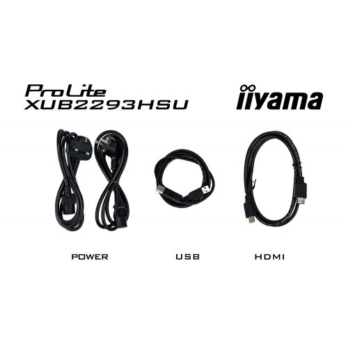 Купить Монитор Iiyama 21.5" ProLite XUB2293HSU-B7 Black - цена в Харькове, Киеве, Днепре, Одессе
в интернет-магазине Telemart фото