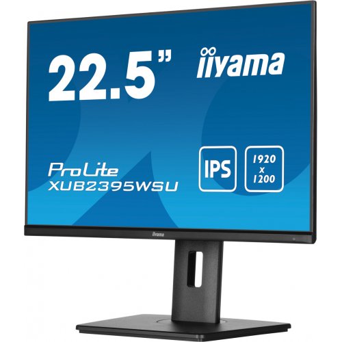 Купить Монитор Iiyama 22.5" ProLite XUB2395WSU-B5 Black - цена в Харькове, Киеве, Днепре, Одессе
в интернет-магазине Telemart фото