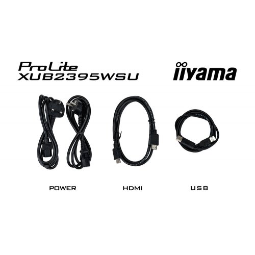 Купить Монитор Iiyama 22.5" ProLite XUB2395WSU-B5 Black - цена в Харькове, Киеве, Днепре, Одессе
в интернет-магазине Telemart фото