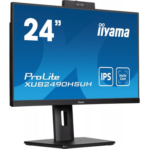 Купить Монитор Iiyama 23.8" ProLite XUB2490HSUH-B1 Black - цена в Харькове, Киеве, Днепре, Одессе
в интернет-магазине Telemart фото