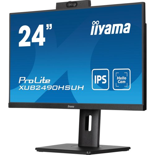 Купить Монитор Iiyama 23.8" ProLite XUB2490HSUH-B1 Black - цена в Харькове, Киеве, Днепре, Одессе
в интернет-магазине Telemart фото