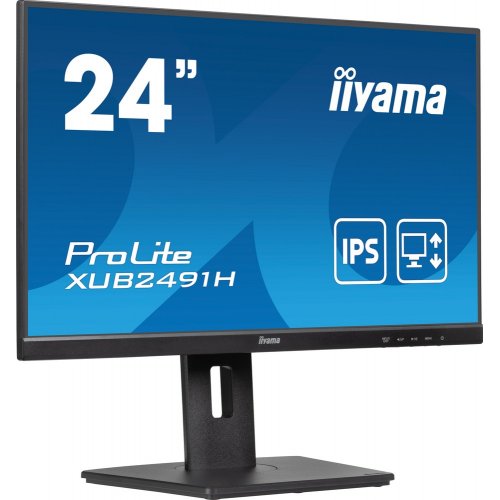 Купить Монитор Iiyama 23.8" ProLite XUB2491H-B1 Black - цена в Харькове, Киеве, Днепре, Одессе
в интернет-магазине Telemart фото