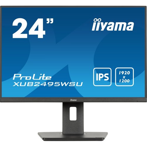 Купить Монитор Iiyama 24.1" ProLite XUB2495WSU-B7 Black - цена в Харькове, Киеве, Днепре, Одессе
в интернет-магазине Telemart фото