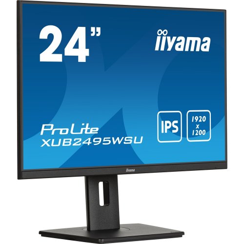 Купить Монитор Iiyama 24.1" ProLite XUB2495WSU-B7 Black - цена в Харькове, Киеве, Днепре, Одессе
в интернет-магазине Telemart фото