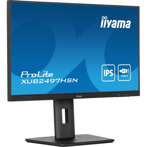 Купить Монитор Iiyama 23.8" ProLite XUB2497HSN-B1 Black - цена в Харькове, Киеве, Днепре, Одессе
в интернет-магазине Telemart фото