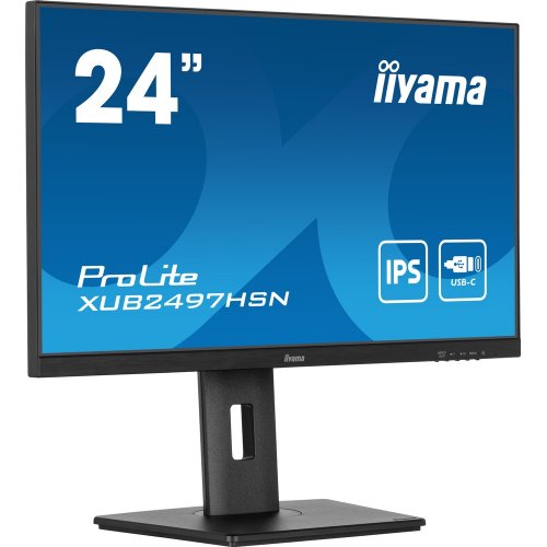 Купить Монитор Iiyama 23.8" ProLite XUB2497HSN-B1 Black - цена в Харькове, Киеве, Днепре, Одессе
в интернет-магазине Telemart фото