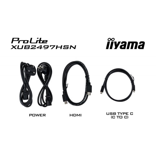 Купить Монитор Iiyama 23.8" ProLite XUB2497HSN-B1 Black - цена в Харькове, Киеве, Днепре, Одессе
в интернет-магазине Telemart фото