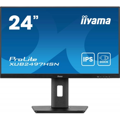 Купить Монитор Iiyama 23.8" ProLite XUB2497HSN-B2 Black - цена в Харькове, Киеве, Днепре, Одессе
в интернет-магазине Telemart фото