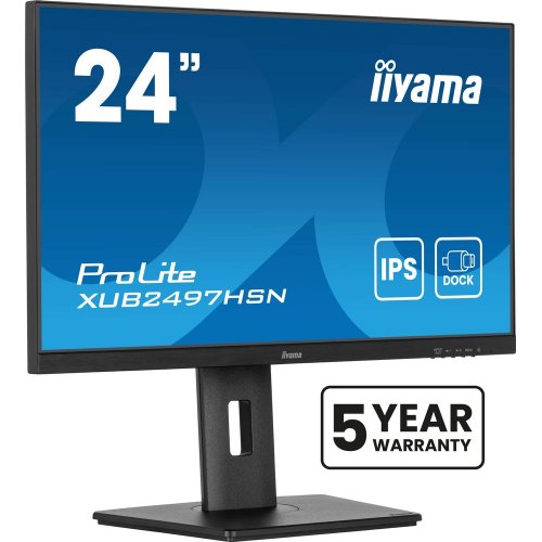 Купить Монитор Iiyama 23.8" ProLite XUB2497HSN-B2 Black - цена в Харькове, Киеве, Днепре, Одессе
в интернет-магазине Telemart фото