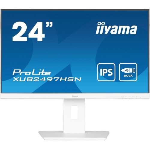 Купить Монитор Iiyama 23.8" ProLite XUB2497HSN-W1 White - цена в Харькове, Киеве, Днепре, Одессе
в интернет-магазине Telemart фото