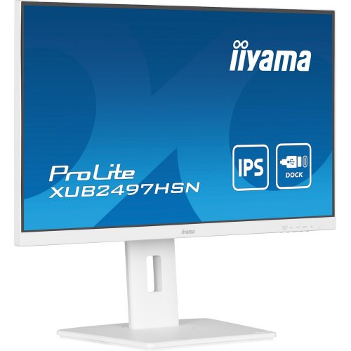 Купить Монитор Iiyama 23.8" ProLite XUB2497HSN-W1 White - цена в Харькове, Киеве, Днепре, Одессе
в интернет-магазине Telemart фото