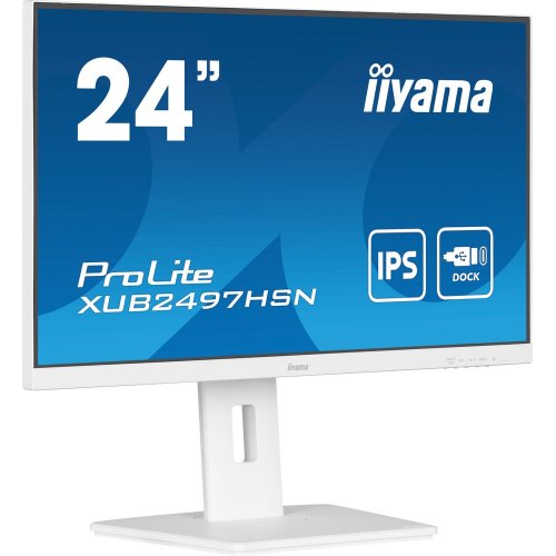 Купить Монитор Iiyama 23.8" ProLite XUB2497HSN-W1 White - цена в Харькове, Киеве, Днепре, Одессе
в интернет-магазине Telemart фото