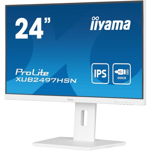 Купить Монитор Iiyama 23.8" ProLite XUB2497HSN-W1 White - цена в Харькове, Киеве, Днепре, Одессе
в интернет-магазине Telemart фото