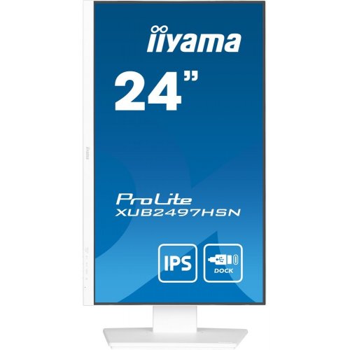 Купить Монитор Iiyama 23.8" ProLite XUB2497HSN-W1 White - цена в Харькове, Киеве, Днепре, Одессе
в интернет-магазине Telemart фото