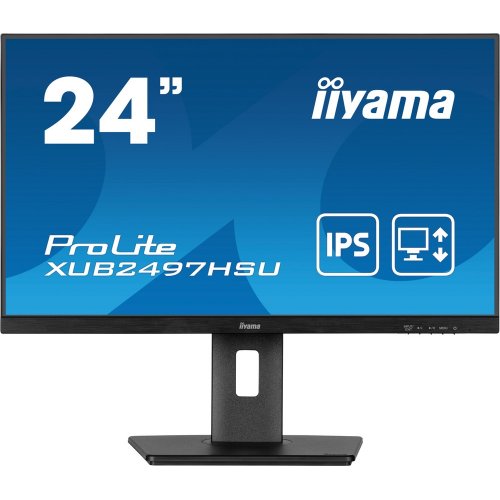 Купить Монитор Iiyama 23.8" ProLite XUB2497HSU-B2 Black - цена в Харькове, Киеве, Днепре, Одессе
в интернет-магазине Telemart фото