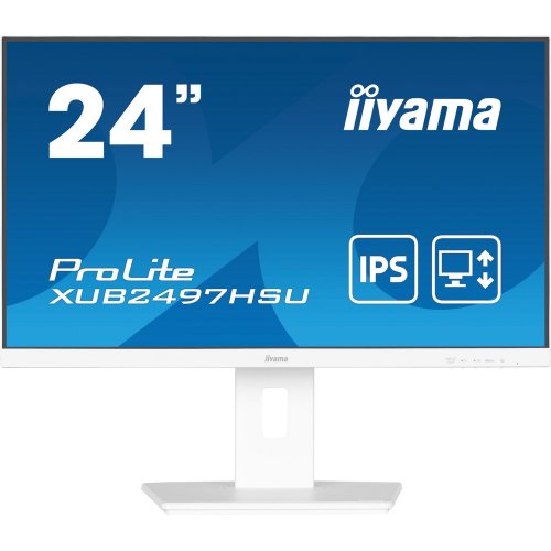 Купить Монитор Iiyama 23.8" ProLite XUB2497HSU-W2 White - цена в Харькове, Киеве, Днепре, Одессе
в интернет-магазине Telemart фото