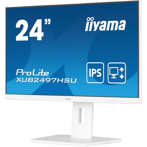 Купить Монитор Iiyama 23.8" ProLite XUB2497HSU-W2 White - цена в Харькове, Киеве, Днепре, Одессе
в интернет-магазине Telemart фото