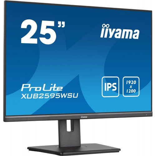 Купить Монитор Iiyama 25" ProLite XUB2595WSU-B5 Black - цена в Харькове, Киеве, Днепре, Одессе
в интернет-магазине Telemart фото