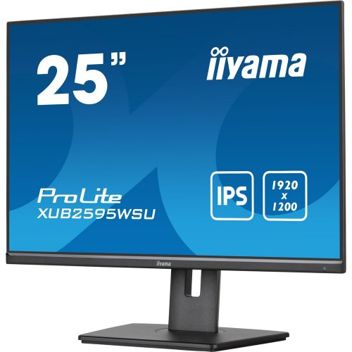 Купить Монитор Iiyama 25" ProLite XUB2595WSU-B5 Black - цена в Харькове, Киеве, Днепре, Одессе
в интернет-магазине Telemart фото