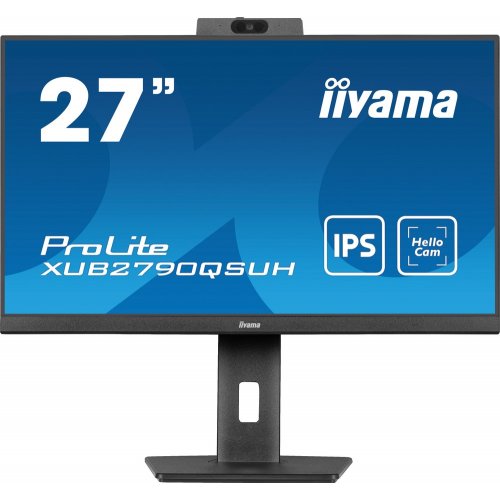 Купити Монітор Iiyama 27" ProLite XUB2790QSUH-B1 Black - ціна в Києві, Львові, Вінниці, Хмельницькому, Франківську, Україні | інтернет-магазин TELEMART.UA фото