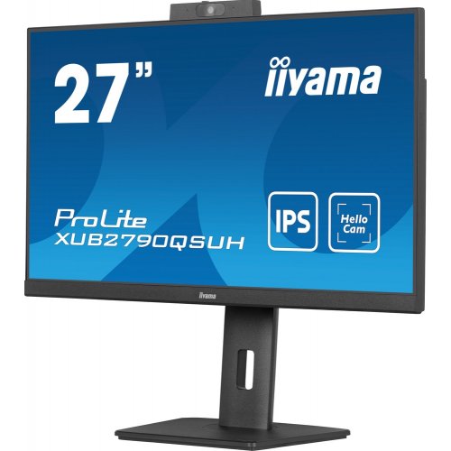 Купити Монітор Iiyama 27" ProLite XUB2790QSUH-B1 Black - ціна в Києві, Львові, Вінниці, Хмельницькому, Франківську, Україні | інтернет-магазин TELEMART.UA фото