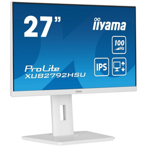 Купить Монитор Iiyama 27" ProLite XUB2792HSU-W6 White - цена в Харькове, Киеве, Днепре, Одессе
в интернет-магазине Telemart фото