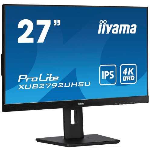 Купить Монитор Iiyama 27" ProLite XUB2792UHSU-B5 Black - цена в Харькове, Киеве, Днепре, Одессе
в интернет-магазине Telemart фото