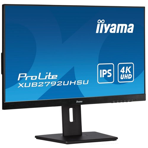 Купить Монитор Iiyama 27" ProLite XUB2792UHSU-B5 Black - цена в Харькове, Киеве, Днепре, Одессе
в интернет-магазине Telemart фото