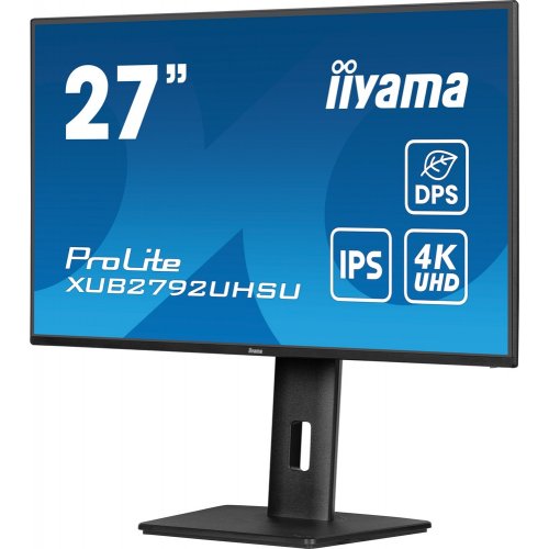 Купить Монитор Iiyama 27" ProLite XUB2792UHSU-B6 Black - цена в Харькове, Киеве, Днепре, Одессе
в интернет-магазине Telemart фото