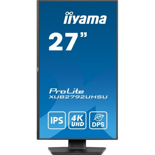 Купить Монитор Iiyama 27" ProLite XUB2792UHSU-B6 Black - цена в Харькове, Киеве, Днепре, Одессе
в интернет-магазине Telemart фото