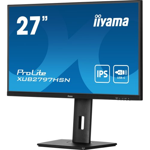 Купить Монитор Iiyama 27" ProLite XUB2797HSN-B1 Black - цена в Харькове, Киеве, Днепре, Одессе
в интернет-магазине Telemart фото